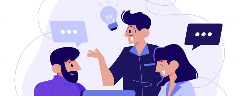 O que é Coworking? Quais as vantagens? 3 empreendedores capa 1 768x307 1